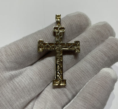 Iced-out cross 2.5ct