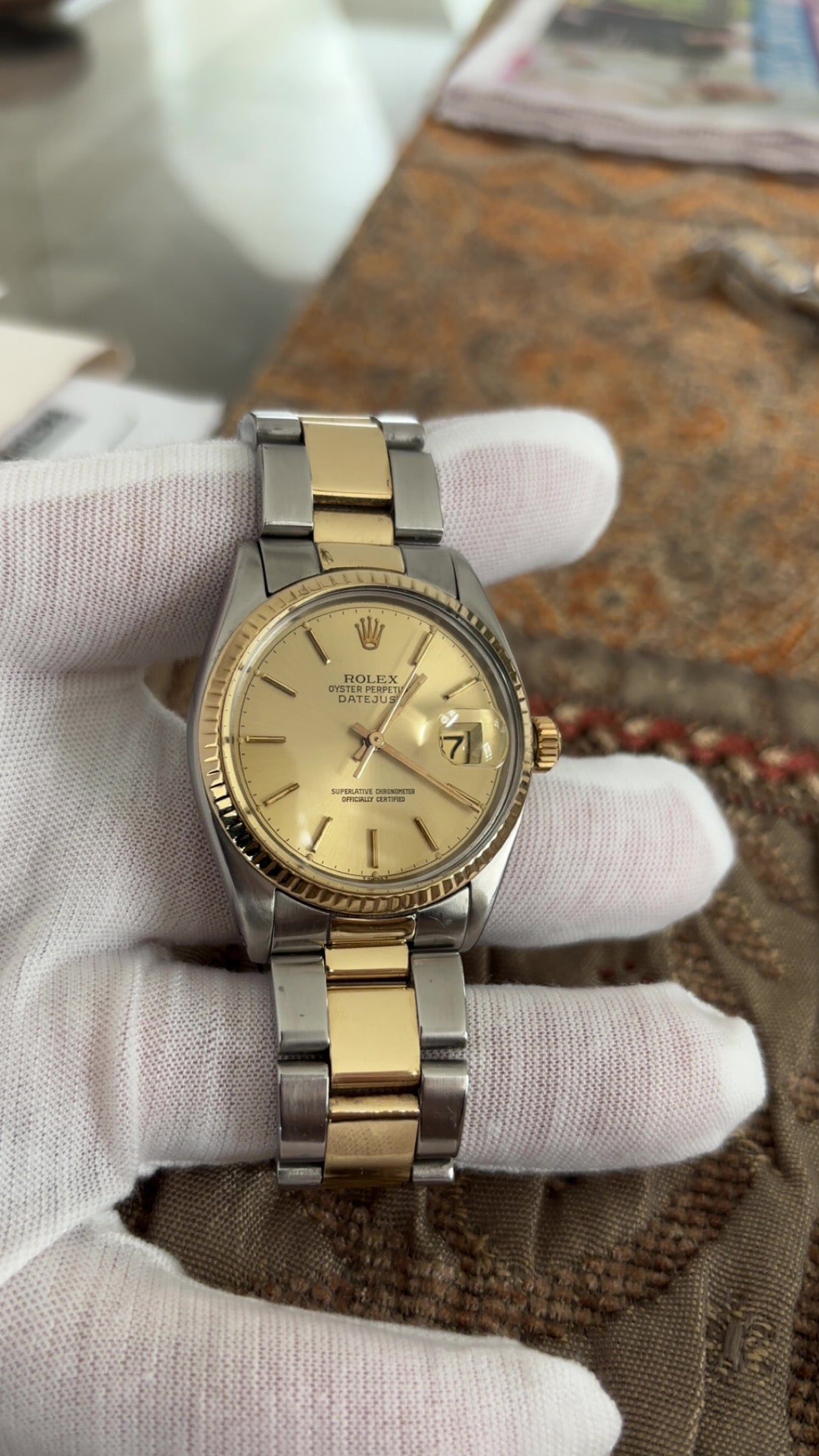 Rolex 36mm two tone 16013