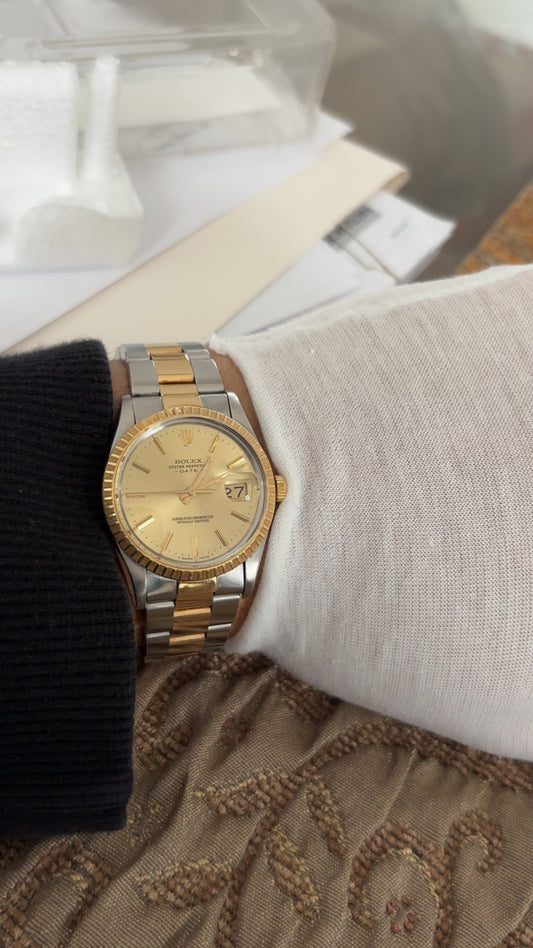 Rolex 34mm two-tone