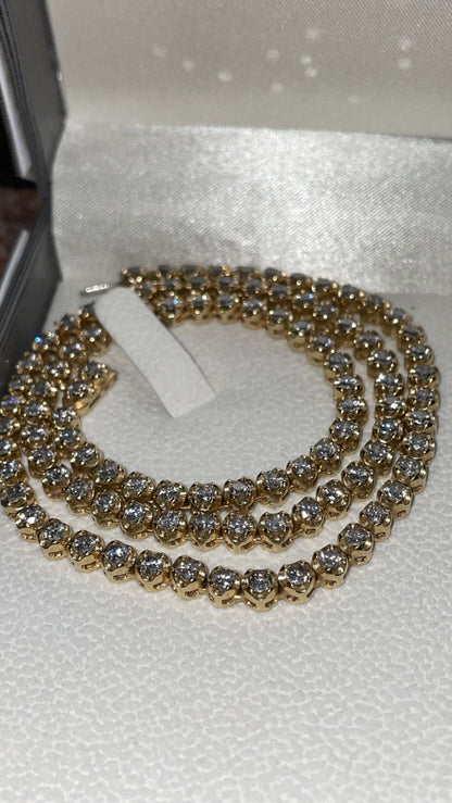 Tennis Diamond Chain 10ct (20")